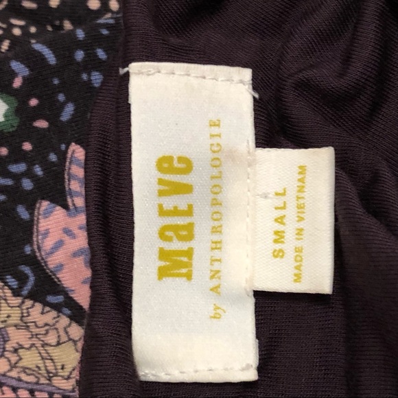 Anthropologie Maeve Leslie Midi Dress Paisley Size Small Sleeveless - Picture 13 of 16